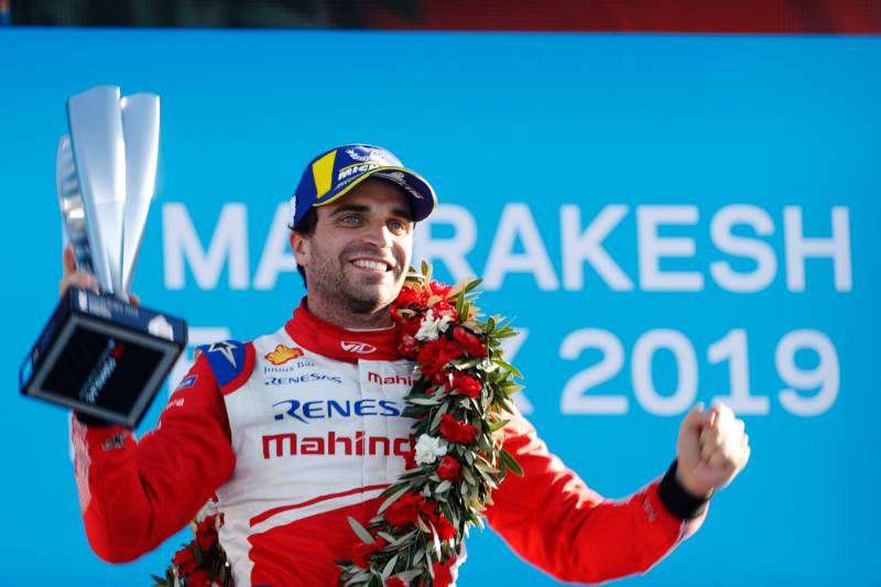 [Fórmula E] Jérôme D’Ambrosio triunfó en las calles de Marrakesh y es el nuevo líder del campeonato
