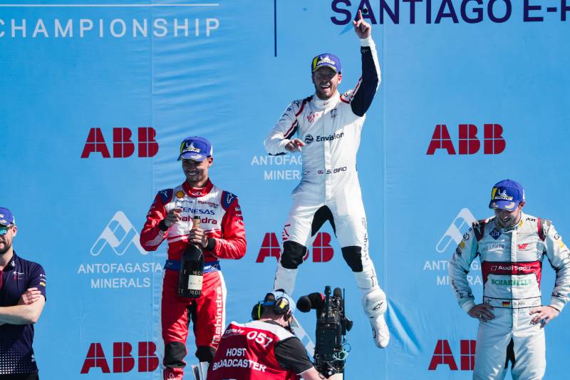 [Fórmula E] Envision Virgin Racing sumó un triunfo y un quinto lugar en su paso por Chile