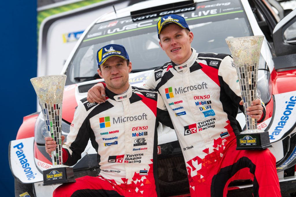 [WRC] Ott Tänak se adjudicó el Rally de Suecia y es el nuevo líder del campeonato
