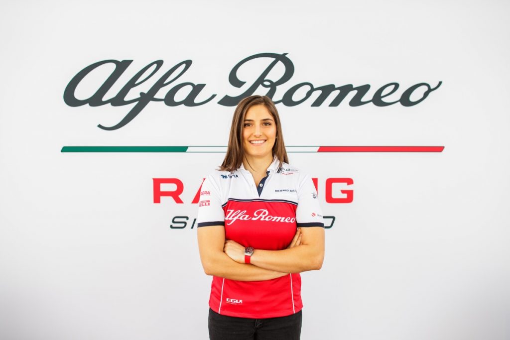 [Fórmula 1] Alfa Romeo Racing mantiene la participación de la colombiana Tatiana Calderón como Piloto de Pruebas en 2019