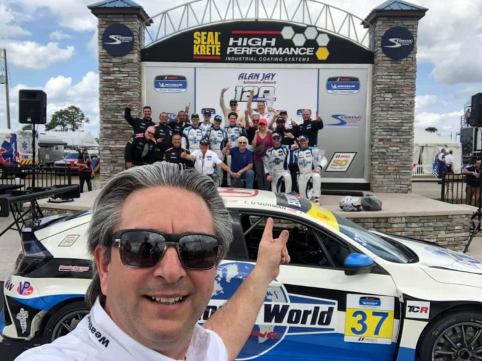 [IMSA Michelín Pilot Challenge] Equipo del chileno Luis Perocarpi triunfó en Sebring