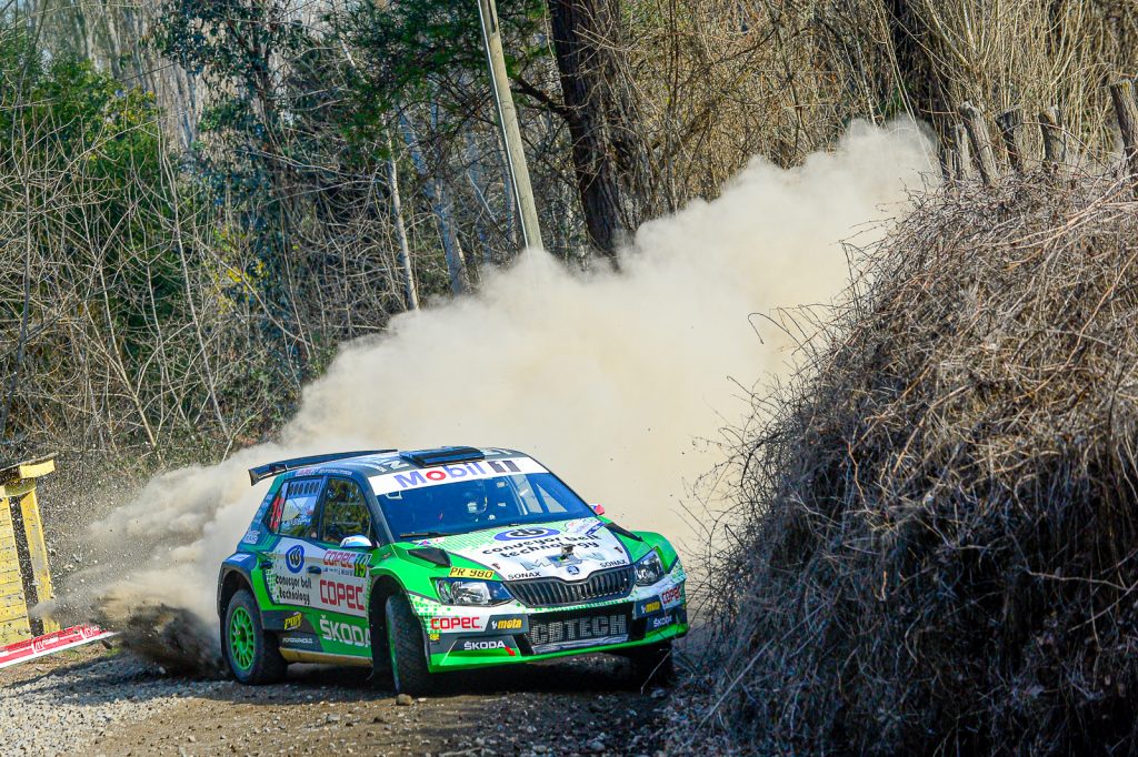 [RallyMobil] Jorge Martínez puso primera en Quillón
