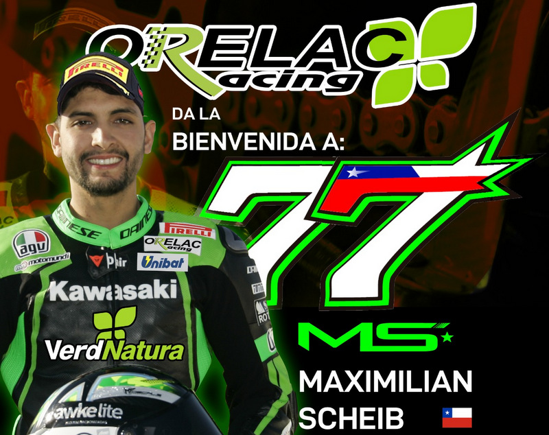 [Chilenos en el exterior] Orelac Racing ficha a Maximilian Scheib para el Campeonato del Mundo de Superbikes