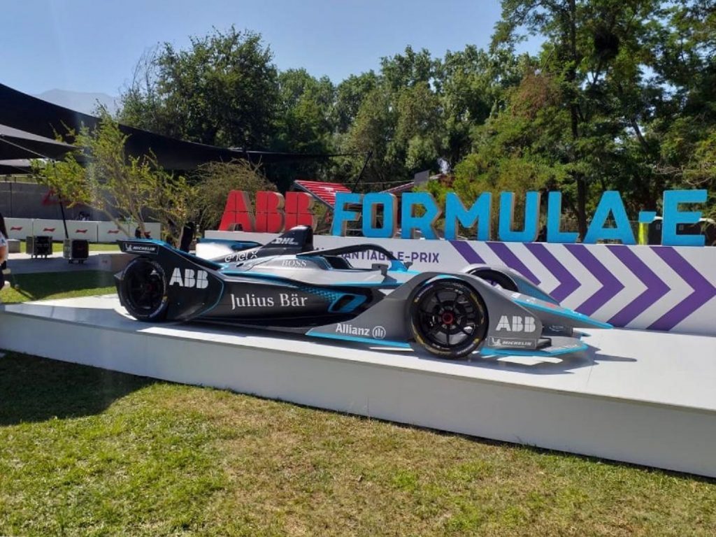 [ABB Eliseo E-Karts] Monoplaza de la Fórmula E será exhibido en el Espacio Riesco el sábado 28 de diciembre