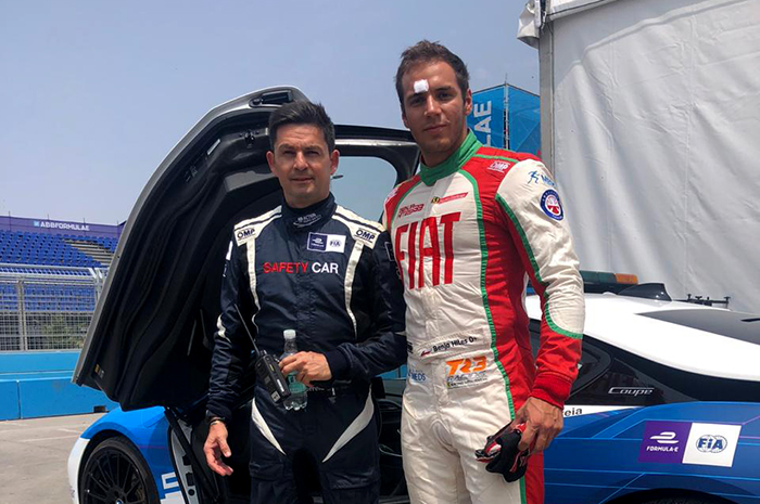 [Fórmula E] Benjamín Hites será copiloto del Safety Car en el Santiago E-Prix