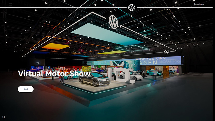 Volkswagen arma digitalmente su stand del Salón de Ginebra en tu pantalla