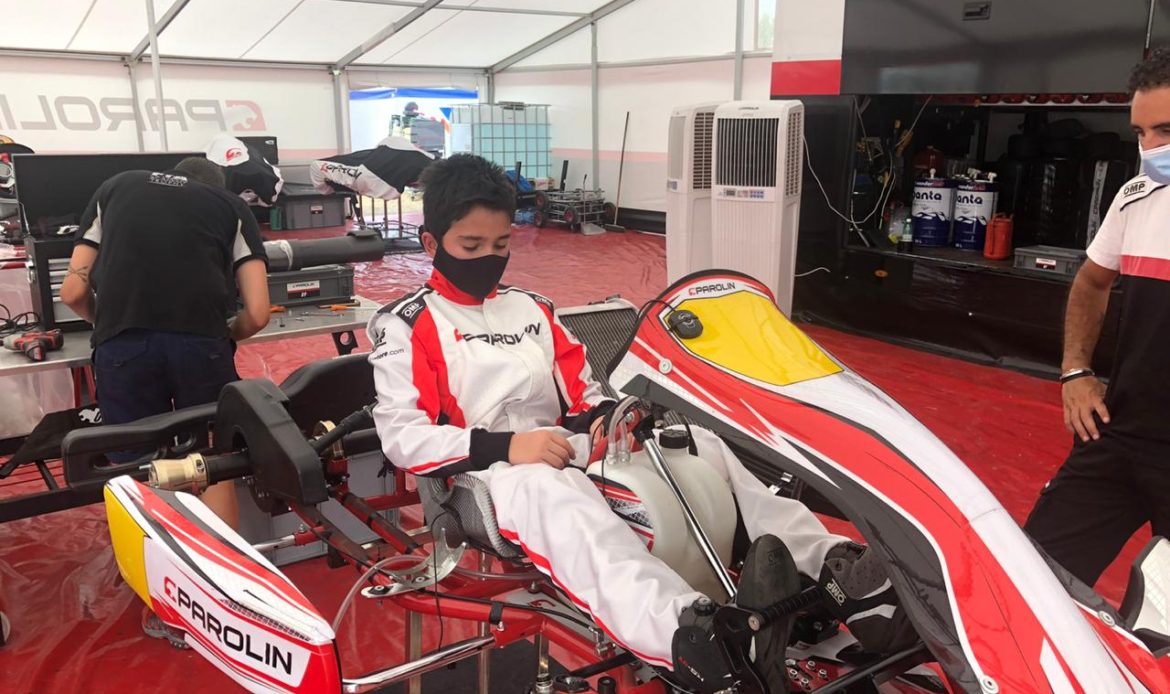 [Chilenos] Nicolás Ambiado no pudo llegar a la final de la primera fecha del CIK FIA Karting