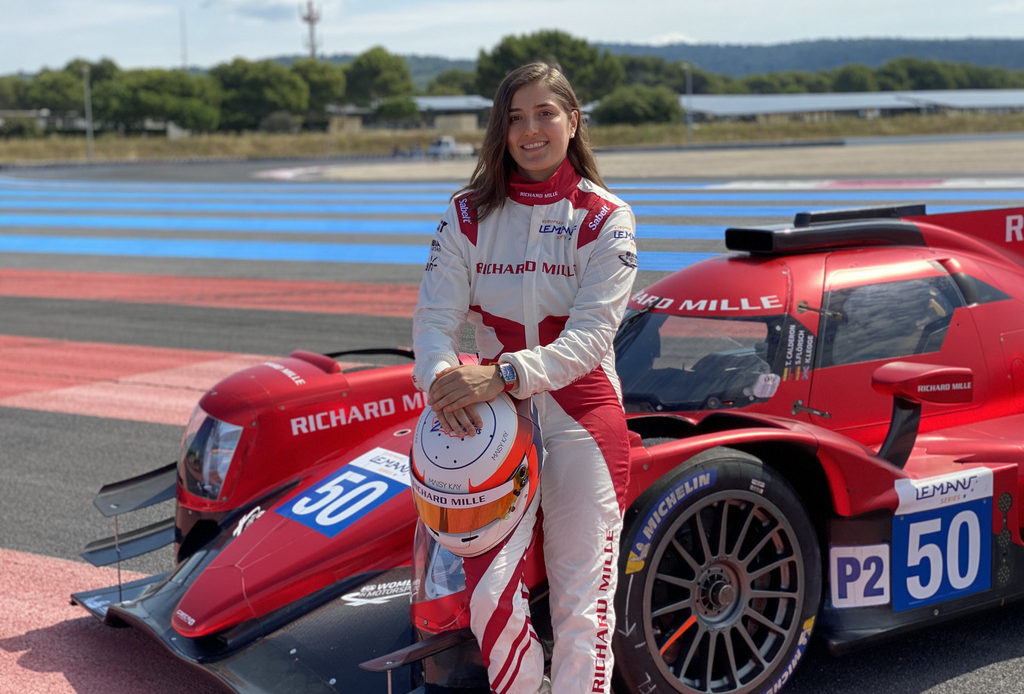 Colombiana Tatiana Calderón debuta en los prototipos pensando en las 24 Horas de Le Mans