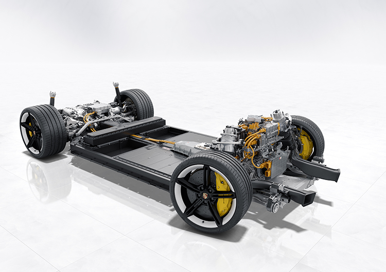 Cómo la suspensión del Porsche Taycan controla sus 2,3 toneladas de peso Racing5