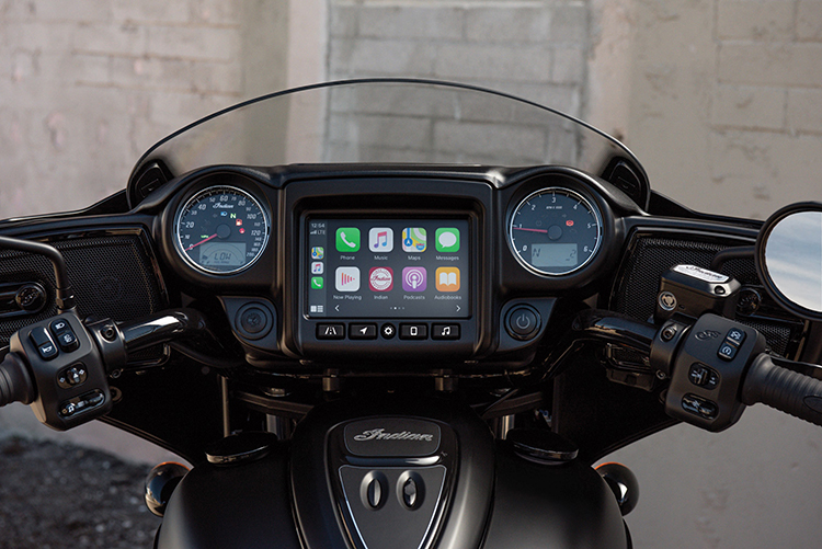 Indian Motorcycle agrega Apple CarPlay en las motos Bagger y Touring