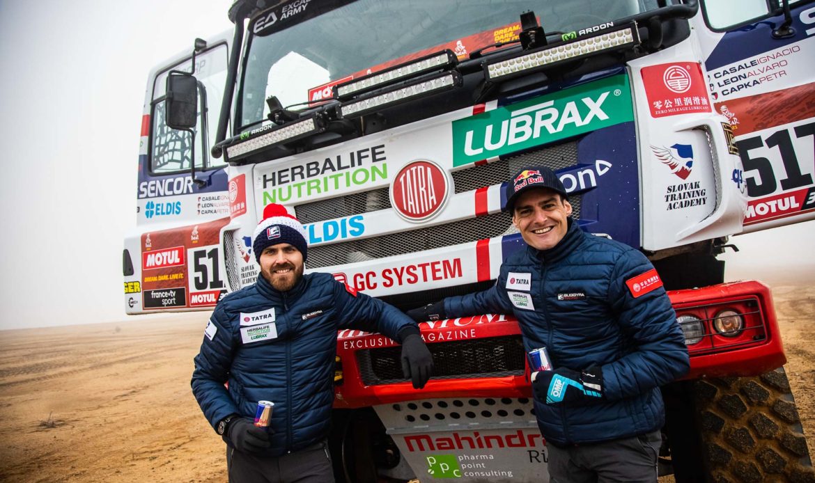 [Chilenos en el exterior] Ignacio Casale fue presentado como piloto oficial del Tatra Buggyra Racing  y correrá en la categoría Camiones