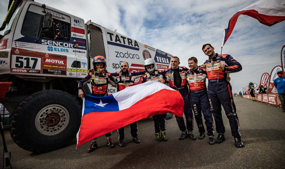 [Dakar 2021]Ignacio Casale finalizó noveno en su primer año en la categoría camiones