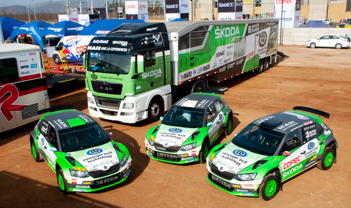 Equipo CBTech Rally cruza la cordillera para disputar la temporada completa del Rally Argentino
