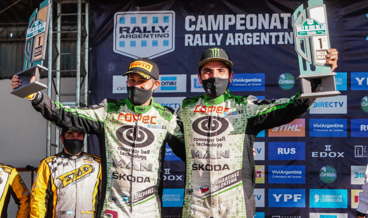 [Chilenos en el exterior] Jorge Martínez se adjudicó la segunda fecha del Rally Argentino