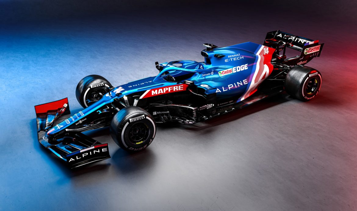 [Fórmula 1] Alpine F1 Team hace su estreno oficial