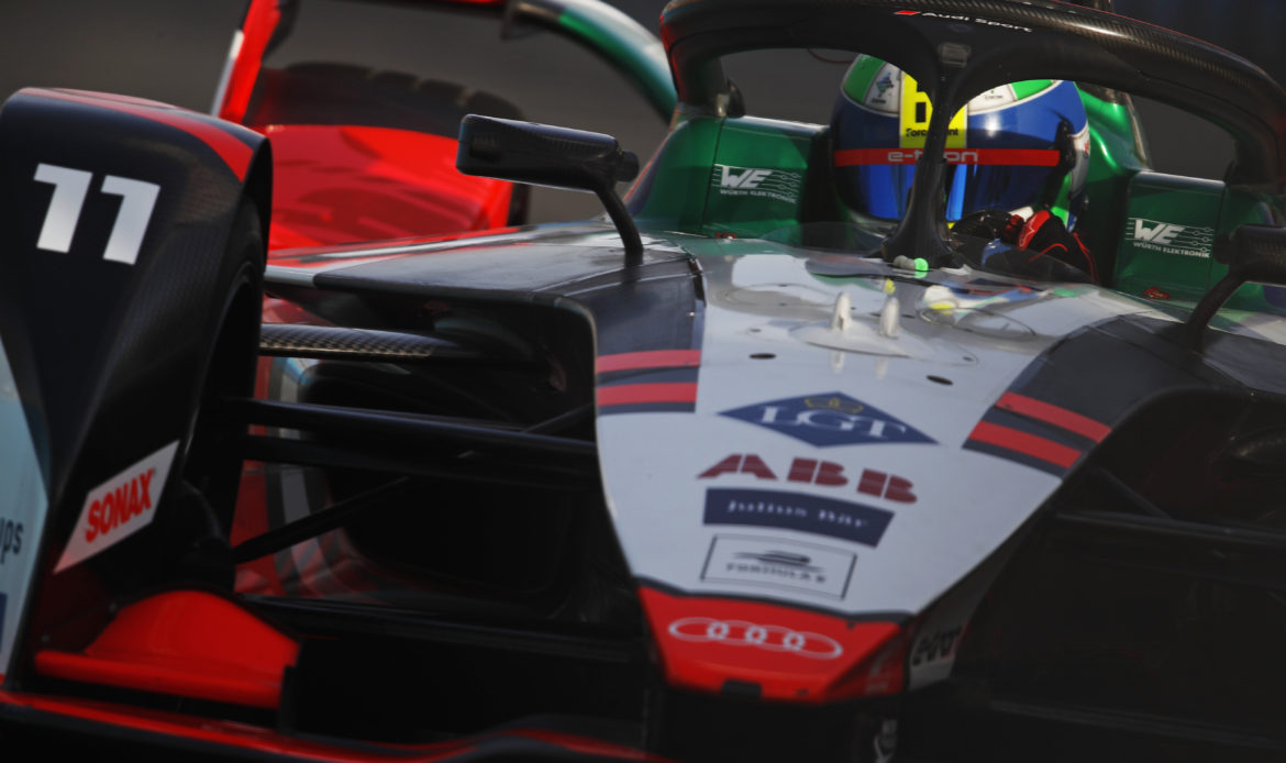 [Fórmula E] Lucas di Grassi presenta su casco para la Temporada 7