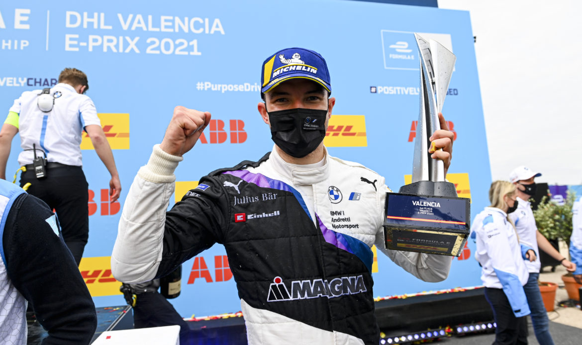 [Fórmula E] Jake Dennis dominó el domingo en Valencia y ganó por primera vez