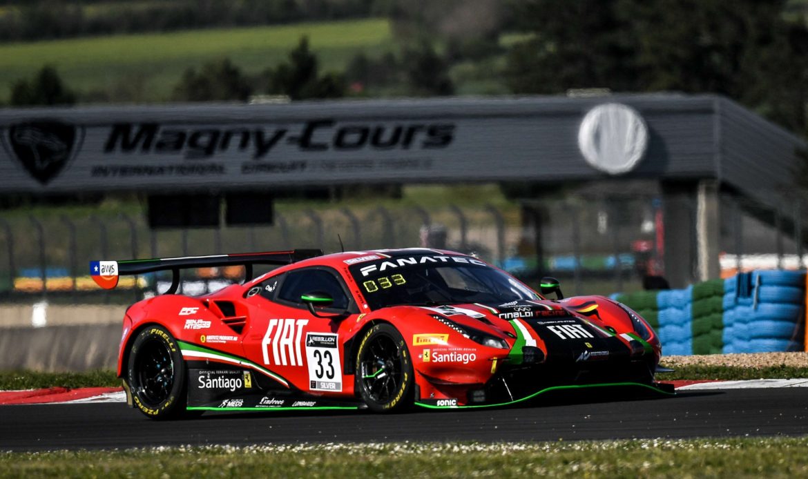 [Chilenos en el exterior] Benjamín Hites terminó frustrado en Magny-Cours (Francia)