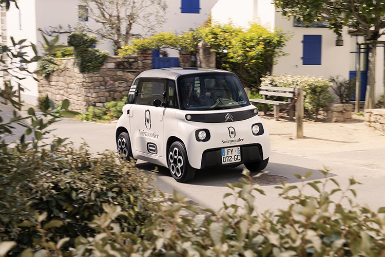 Citroën presenta una versión de carga del pequeño eléctrico Ami