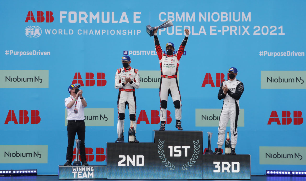 [Fórmula E] Di Grassi lidera el «uno-dos» de Audi tras descalificación de Wehrlein en Puebla