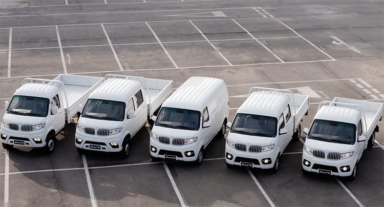 Brilliance regresa al segmento de vehículos comerciales con cinco modelos nuevos