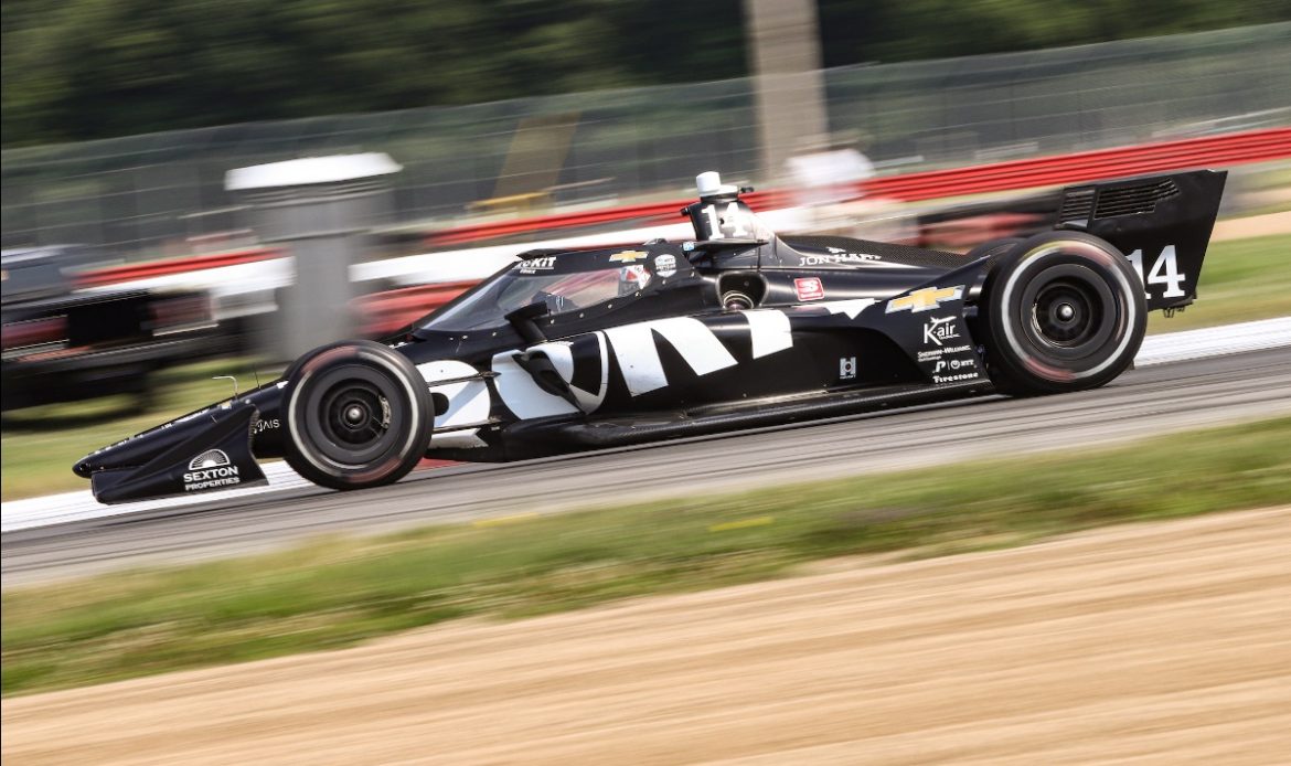 [IndyCar] Colombiana Tatiana Calderón cumple un exitoso test en Mid-Ohio