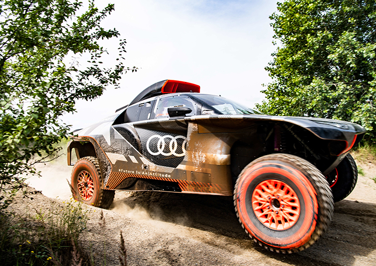 Audi RS Q e-tron, un laboratorio de pruebas para posibles futuras tecnologías en el Rally Dakar