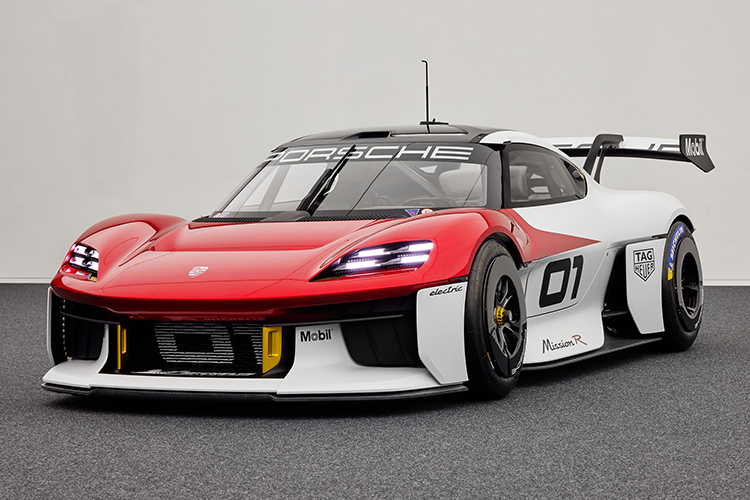 Porsche presenta su prototipo futurista Mission R