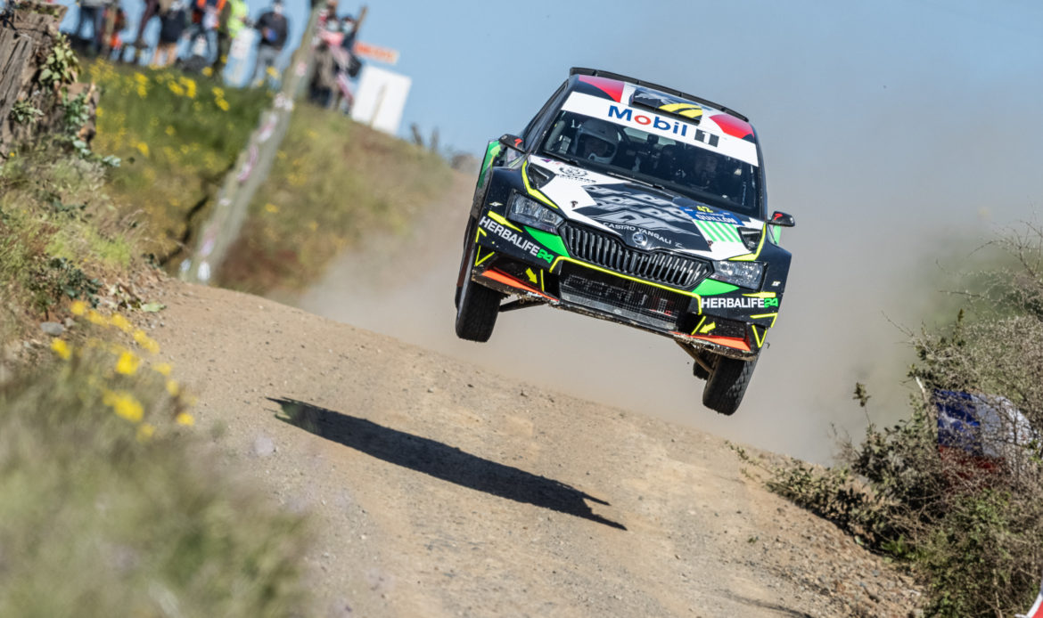 [RallyMobil] Nicolás Fuschs corona una gran jornada y vence en la primera etapa del Rally de Quillón