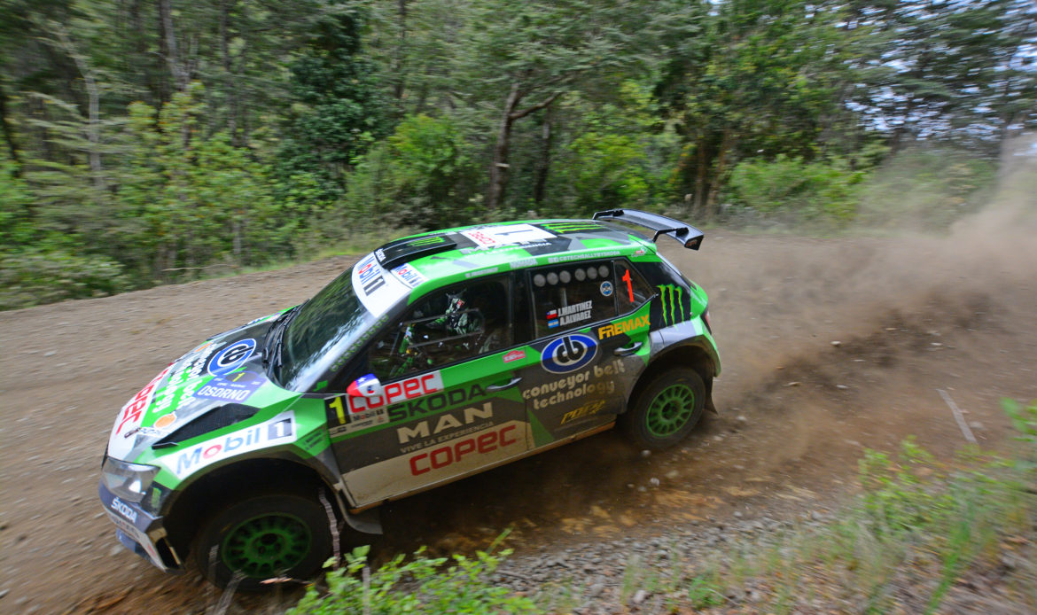 [RallyMobil] Jorge Martínez y Alberto Álvarez dan el primer golpe en el Rally de Osorno