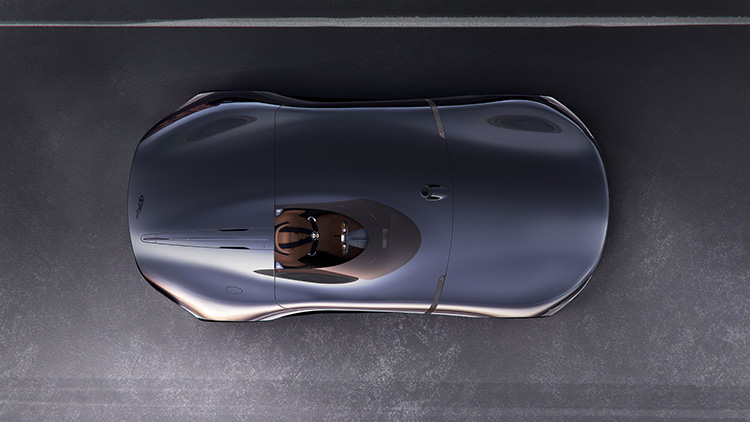 Jaguar presentó el nuevo Roadster Vision Gran Turismo