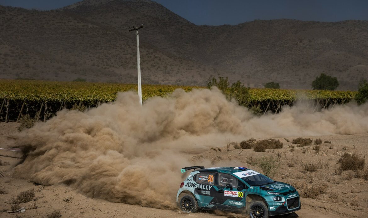 [RallyMobil] Una vibrante jornada sabatina dejó en lo más alto a los pilotos Pedro Heller y Patricio Muñoz