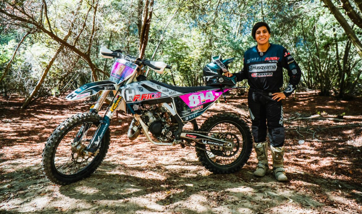 [Chilenos en el exterior]  Tania González correrá dos fechas del Mundial de Moto Enduro en Europa