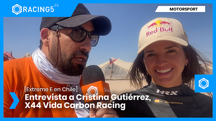 [Extreme E] Entrevista a Cristina Gutiérrez del equipo X44 Vida Carbon Racing
