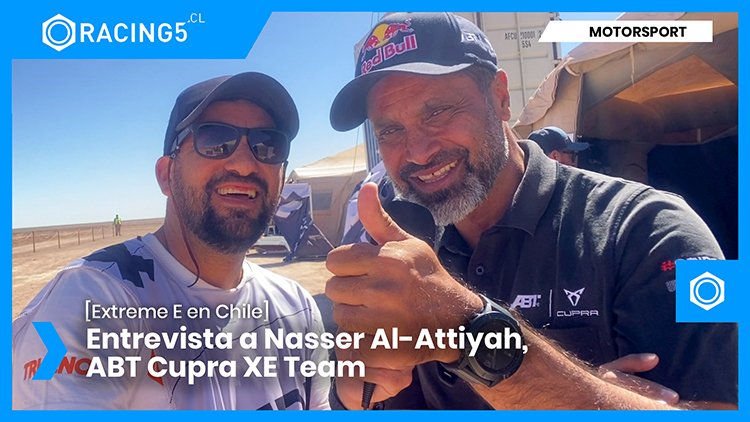 [Extreme E] Entrevista a Nasser Al-Attiyah del equipo ABT Cupra XE