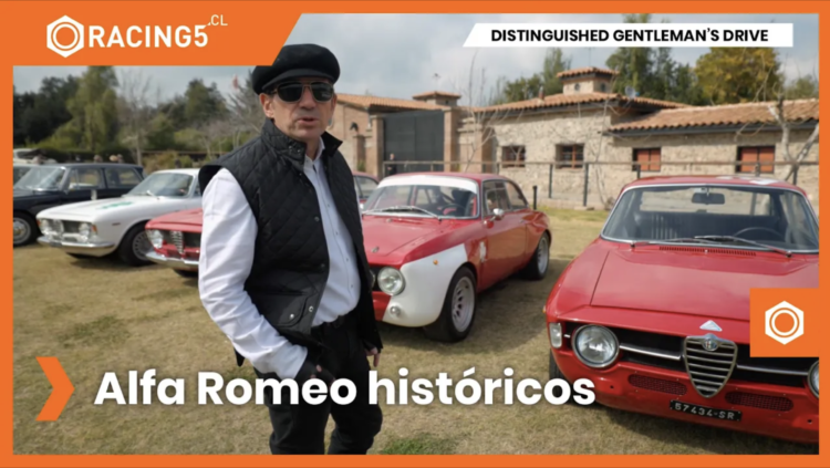 Alfa Romeo históricos en el Distinguished Gentleman’s Drive