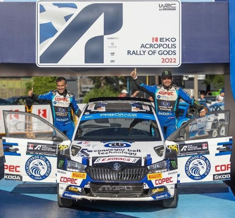 [Chilenos en el exterior] Multicampeón chileno de rally Jorge Martínez correrá la fecha del WRC en México