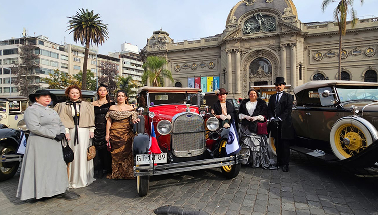 El Club Ford A celebró el Día del Patrimonio en Chile