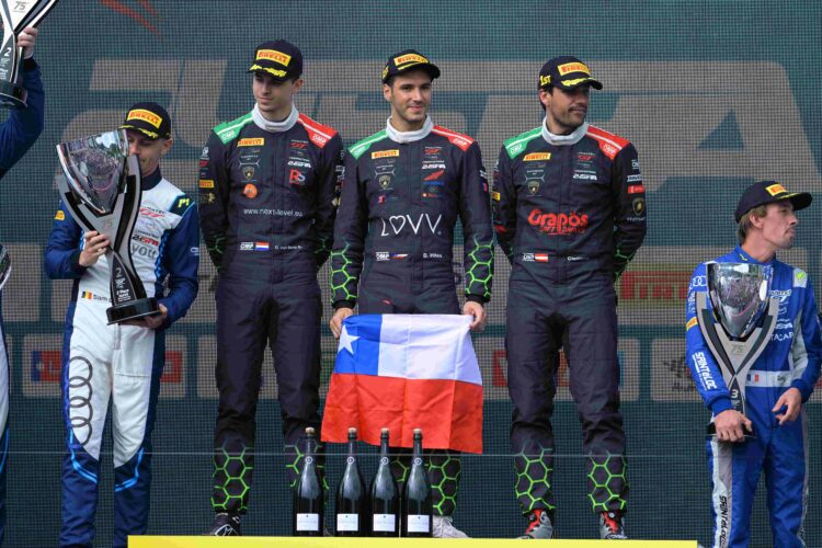 [Chilenos en el exterior] Benjamín Hites logra histórico triunfo en las 24 Horas de Spa-Francorchamps