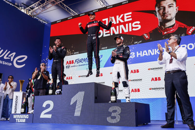 [Fórmula E] Jake Dennis se lleva una victoria clave en el E-Prix de Roma