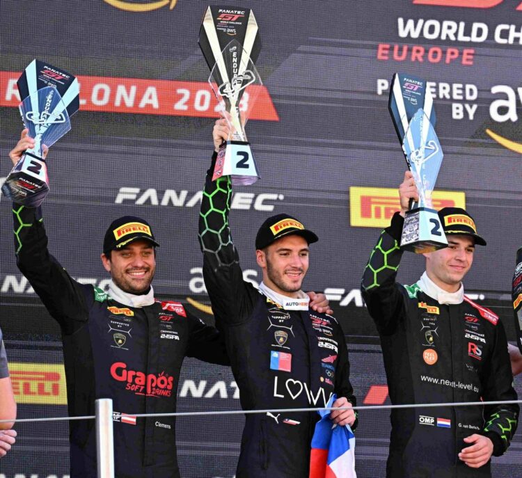 [Chilenos en el exterior] Benjamín Hites se coronó campeón del GT World Challenge Europe en la clase Silver Cup